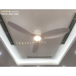 Thumbnail Quạt Trần Đèn Gió Mạnh LÊ GIA LGFAN728T - Chiều Cao 18cm - Sải Cánh 132cm - Bảo Hành 5 Năm 4