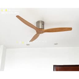 Thumbnail Quạt Trần Gỗ Phong Cách Đông Dương LÊ GIA LGFAN689V - Chiều Cao 23cm - Sải Cánh 132cm - Bảo Hành 5 Năm 4