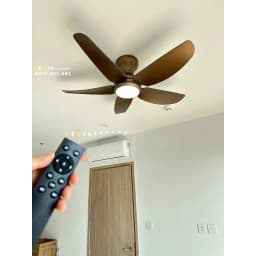 Thumbnail Quạt Trần Mini chung cư Cao Cấp ERF968 phù hợp phòng diện tích 7m2 đến 15m2 4
