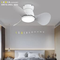 Thumbnail Quạt Trần Mini Có Đèn LÊ GIA LGFAN730T - Chiều Cao 22cm - Sải Cánh 61cm - Bảo Hành 5 Năm 2