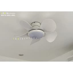 Thumbnail Quạt Trần Mini Gió Mạnh LÊ GIA LGFAN731T - Chiều Cao 25cm - Sải Cánh 74cm - Bảo Hành 5 Năm 3