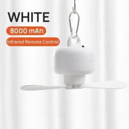 Thumbnail Quạt Trần Tích Điện Di Động JISULIFE FA16 8000mAh | Remote Điều Khiển Từ Xa | Sử Dụng Lên Đến 25H | Bảo hành 12 Tháng 2