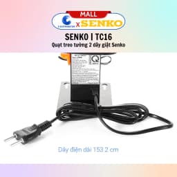 Thumbnail Quạt treo tường 2 dây Senko TC16 - Hàng Chính Hãng 3