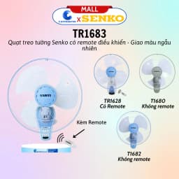 Thumbnail Quạt treo tường SENKO TR1628/TR1683 có Remote - T1680/T1682 1 dây KHÔNG remote - Giao màu ngẫu nhiên 1
