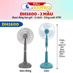 Thumbnail Quạt đứng hẹn giờ SENKO DH1600 - Màu ngẫu nhiên - Hàng chính hãng 2