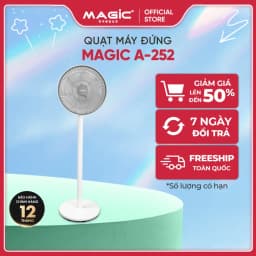 Thumbnail Quạt đứng Magic A-252, giảm tiếng ồn, 7 cánh quạt, hàng chính hãng. 1