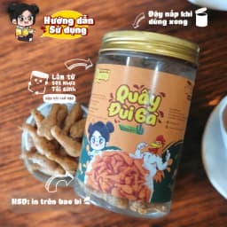Thumbnail Quẩy đùi gà rong biển Trạm ngọt Yumi bánh ngọt ăn vặt giòn rụm thơm ngon 3