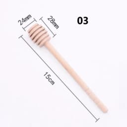Thumbnail Que Gỗ Lấy Mật Ong dài 15cm Saffron Việt Nam 2