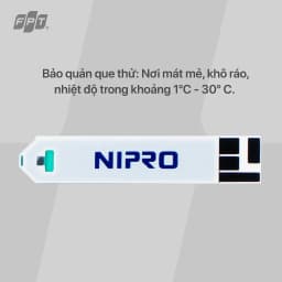 Thumbnail Que thử đường huyết Nipro Premier Alpha - Dành cho máy đo đường huyết Nipro Premier Alpha HSD 10.2025 3