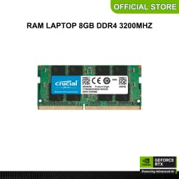 Thumbnail Ram Laptop Crucial 8GB DDR4 3200MHz 1.2V – tối ưu hiệu năng & hỗ trợ đa nhiệm mượt mà - CT8G4SFS832A 1