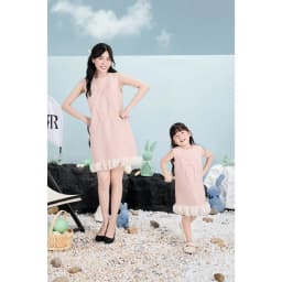 Thumbnail RẬP BABY - váy Baby Đính Nơ Tweed - BABI 14 2