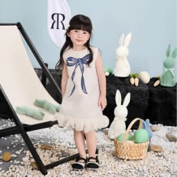 Thumbnail RẬP BABY - Váy Baby Đính Nơ Kim Sa - BABI 12 1
