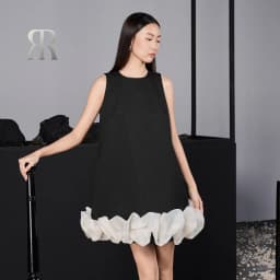 Thumbnail RẬP - Đầm Cổ Tròn Không Tay Phối Voan Chân Váy - PREMIER 16 4