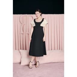 Thumbnail RẬP - Đầm Cổ Vuông Tay Khoét Vai Thân Ôm Eo - FRESH 06 1