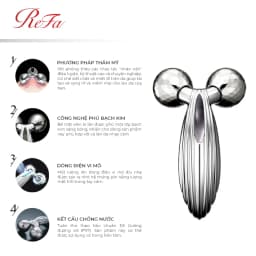 Thumbnail ReFa CARAT RAY Cây lăn nâng cơ cao cấp, thon gọn mặt và cơ thể 4