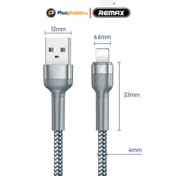 Thumbnail Remax 124i - Cáp sạc 2m hỗ trợ sạc nhanh 12w dành cho 14 Pro max trở xuống - Phúc Phụ Kiện Remax 3