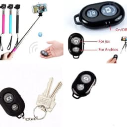 Thumbnail Remote chụp ảnh tự sướng M1,  nút bấm điều khiển bluetooth chụp hình từ xa cho điện thoại thông minh - HOLOCOM 3