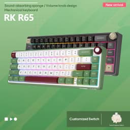 Thumbnail Rk ROYAL KLUDGE RK R65 Gioăng Bàn Phím Cơ Hoán Đổi Nóng Có Dây 2