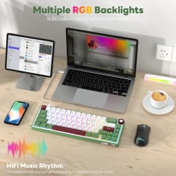 Thumbnail Rk ROYAL KLUDGE RK R65 Gioăng Bàn Phím Cơ Hoán Đổi Nóng Có Dây 4