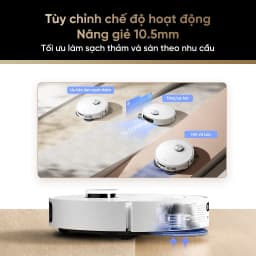 Thumbnail Robot lau sàn hút bụi tự làm sạch Dreame L10s Ultra Gen 2/ L10 Ultra / D20 Ultra- Bản quốc tế - BH 24 Tháng 3