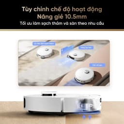 Thumbnail Robot lau sàn hút bụi tự làm sạch thông minh Dreame L10s Ultra Gen 2 / L10s Ultra SE - Bản quốc tế - Bảo Hành 24 tháng 3