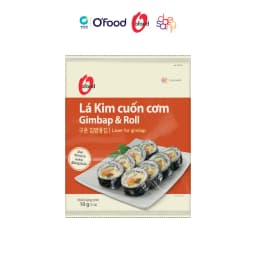 Thumbnail Rong biển / lá kim cuốn cơm Hàn Quốc O'food 10g, sử dụng cho các món kimbap, sushi 2