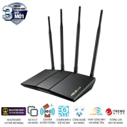 Thumbnail Router Wi-Fi 6 Xuyên Tường Gigabit AX1800 RT-AX1800HP 1
