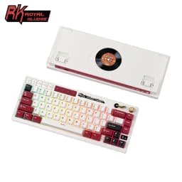 Thumbnail Royal Kludge RK M65 Famicom 66 Key Tri-Mode RGB Có Dây Bluetooth 2.4G Không Dây Có Núm Bàn Phím Cơ 1