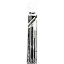 Thumbnail Ruột Bút Bi Nhật Bản Pentel BK250 - BKS7E |Ngòi 0.7mm (Mưc Xanh và Đen) 3