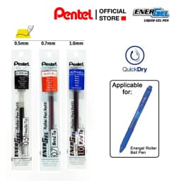 Thumbnail Ruột Bút Gel Nhanh Khô Pentel Enegel LRN5 / LR7 / LR10 3 Cỡ Ngòi Thay Thế Các Dòng Bút Gel Pentel 2