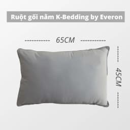 Thumbnail Ruột gối nằm K-Bedding By Everon kích thước 45x65cm - Gòn lông vũ, gối nằm thấp, màu ngẫu nhiên 3