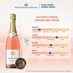 Thumbnail Rượu Vang Hồng Có Gas Jacob's Creek Sparkling Rosé Nồng Độ Alc 12.6%750ml  Không Kèm Hộp 3