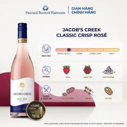 Thumbnail Rượu Vang Hồng Jacob's Creek Classic Crisp Rosé nồng độ 12.5%vol  750ml Không Kèm Hộp 4