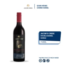 Thumbnail Rượu Vang Đỏ Jacob's Creek Double Barrel Shiraz Nồng Độ Alc 14.6% 750ml  không kèm hộp 1