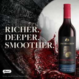 Thumbnail Rượu Vang Đỏ Jacob's Creek Double Barrel Shiraz Nồng Độ Alc 14.6% 750ml  không kèm hộp 4