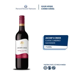 Thumbnail Rượu Vang Đỏ Jacob's Creek Classic Cabernet Sauvignon Nồng Độ Alc 13.9% 750ml không kèm hộp 2