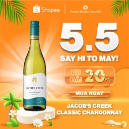 Thumbnail Rượu Vang Trắng Jacob's Creek Classic Chardonnay Nồng Độ Alc 12.9% 750ml không kèm hộp 1