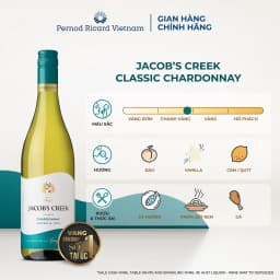 Thumbnail Rượu Vang Trắng Jacob's Creek Classic Chardonnay Nồng Độ Alc 12.9% 750ml không kèm hộp 3