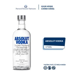 Thumbnail Rượu Vodka  Absolut  Nồng Độ Alc 40.0%  375ml  Không Kèm Hộp 1