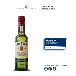 Thumbnail Rượu Whiskey Jameson lrish Nồng Độ Alc 40%  375ml  Không Kèm Hộp 1