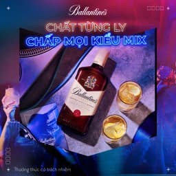 Thumbnail Rượu Whisky Ballantines Finest Nồng Độ Alc 40% 700ml 40% KHÔNG KÈM HỘP 4