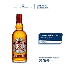 Thumbnail Rượu Whisky Chivas Regal 12 Nồng Độ Alc 40% 700ml  kèm hộp 1