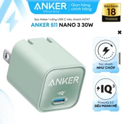 Thumbnail Sạc ANKER 511 Nano 3 30W 1 cổng USB-C PiQ 3.0 tương thích PD - A2147 - Hỗ trợ sạc nhanh từ iPhone 8 series trở lên. 4