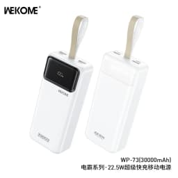 Thumbnail Sạc dự phòng 30000 mAh Wekome WP-73 Hàng chính hãng 2