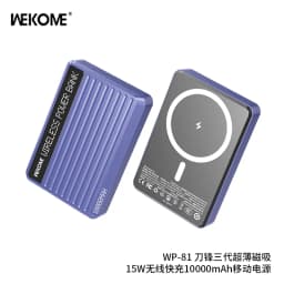 Thumbnail Sạc dự phòng sạc nhanh wekome WP81 10000 mAh hỗ trợ sạc không dây 3