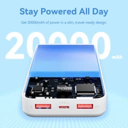 Thumbnail Sạc dự phòng VENTION 10000mah 20000mah cổng USB type C và micro USB đa năng cho Huawei APPLE 16 XiaoMi 30000mah 2