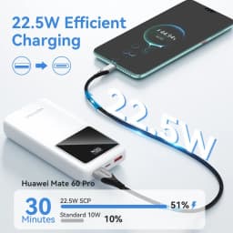 Thumbnail Sạc dự phòng VENTION 10000mah 20000mah cổng USB type C và micro USB đa năng cho Huawei APPLE 16 XiaoMi 30000mah 4