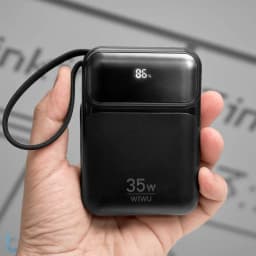 Thumbnail Sạc Dự Phòng WiWU Galaxy 35W Tích Hợp Cáp Sạc C-L Dung Lượng 20.000mAh Wi-P036 3