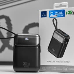 Thumbnail Sạc Dự Phòng WiWU Galaxy 35W Tích Hợp Cáp Sạc C-L Dung Lượng 20.000mAh Wi-P036 4