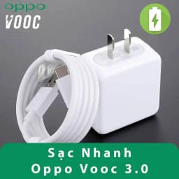 Thumbnail Sạc nhanh Oppo VOOC Type C và Micro kèm dây sạc oppo 1m DYDX - Bảo hành 30 ngày 1